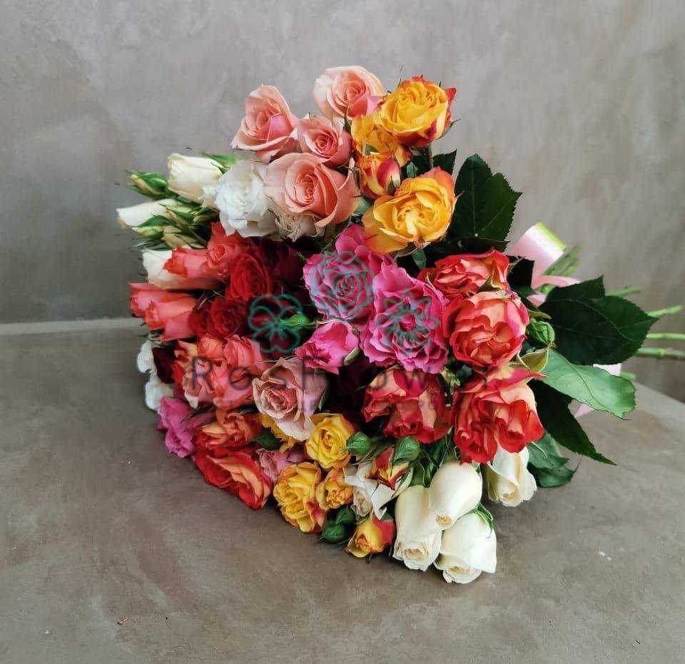 Букет цветов из: Розы в Добринка Липецкая область