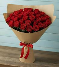 Букет Красные розы Милано в Добринка Липецкая область