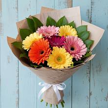 Букет цветов из:  Герберы в Добринка Липецкая область