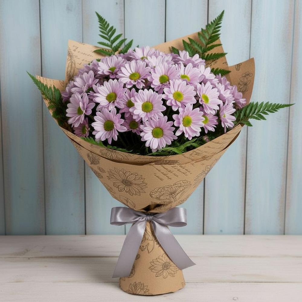 Букет цветов из: Хризантемы в Добринка Липецкая область