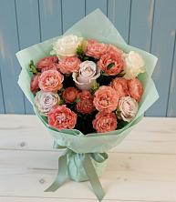 Букет цветов из:  Розы в Добринка Липецкая область