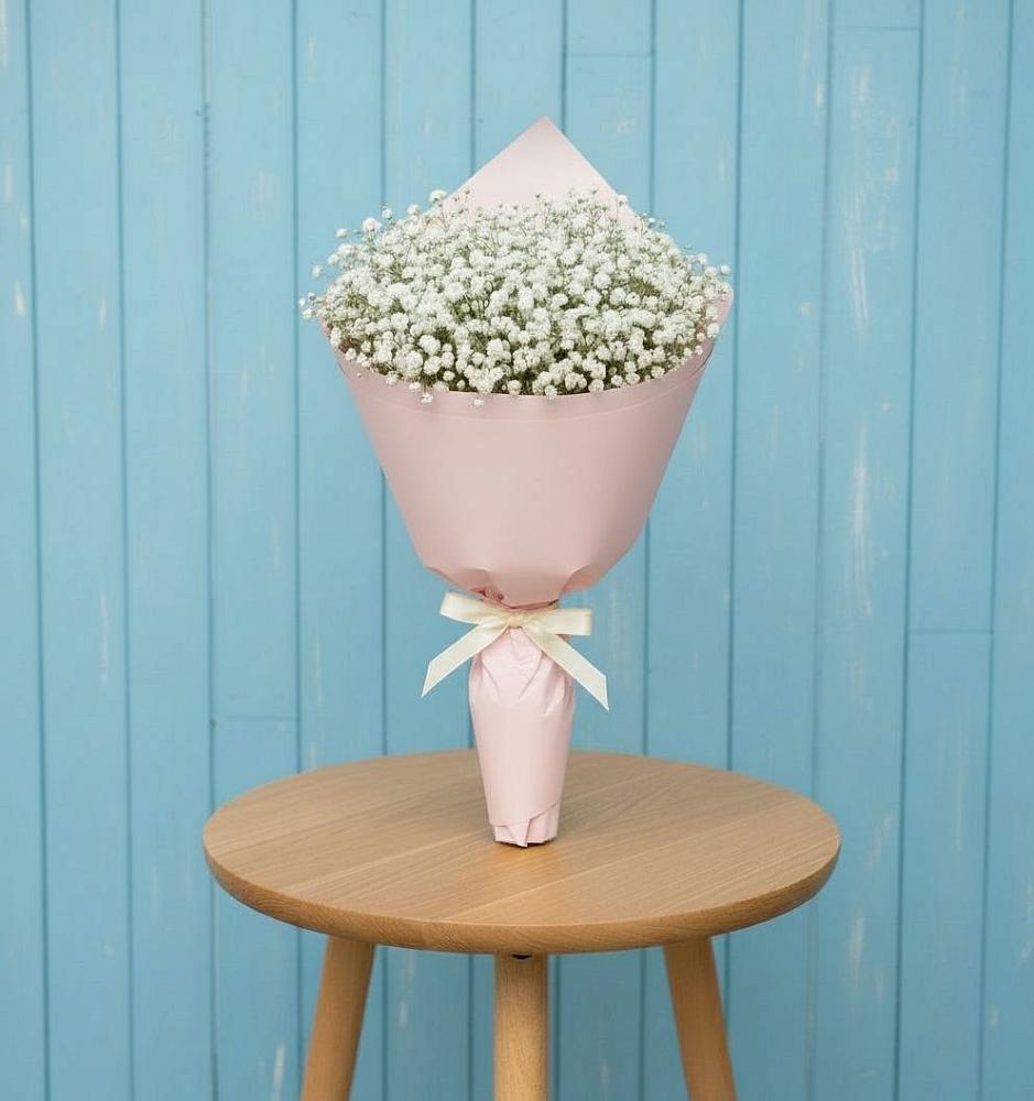 Букет цветов из: Гипсофила в Добринка Липецкая область