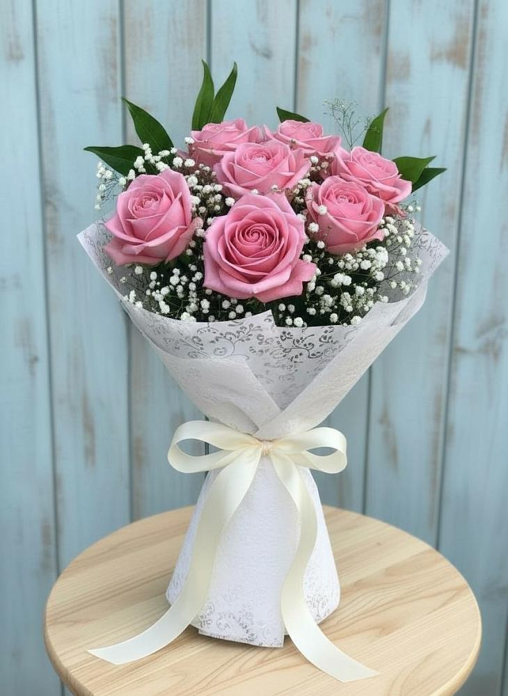 Букет цветов из: Розы в Добринка Липецкая область