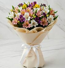 Букет цветов из:  Альстромерии в Добринка Липецкая область