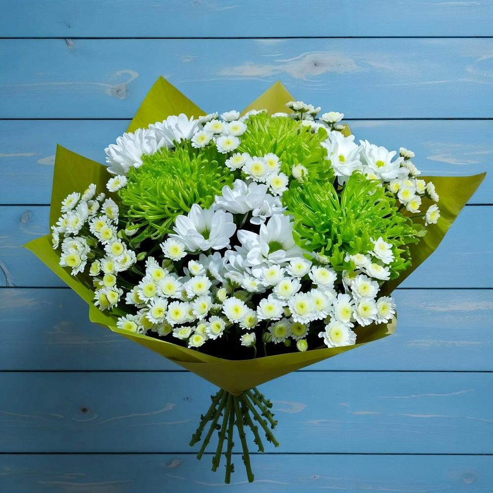 Букет цветов из: Хризантемы в Добринка Липецкая область