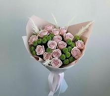 Букет цветов из:  Розы и Хризантемы в Добринка Липецкая область