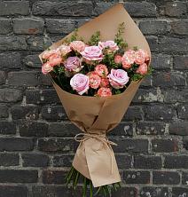 Букет цветов из:  Розы в Добринка Липецкая область