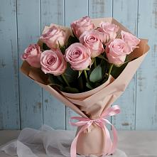 Букет цветов из:  Розы в Добринка Липецкая область