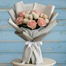 Букет цветов из:  Розы в Добринка Липецкая область