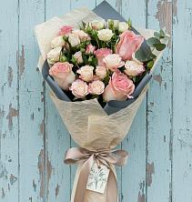 Букет цветов из:  Розы в Добринка Липецкая область