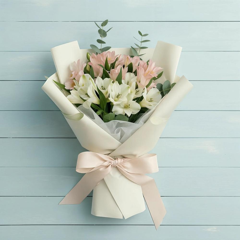 Букет цветов из: Альстромерии в Добринка Липецкая область