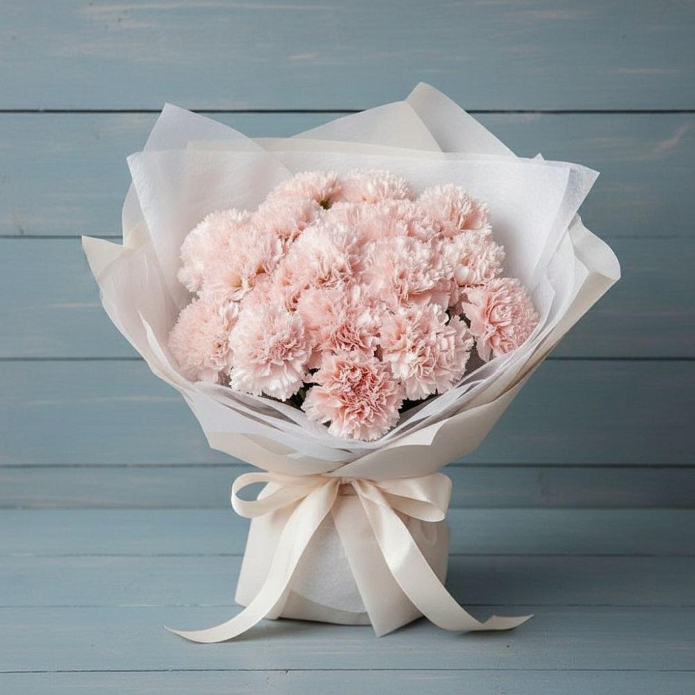 Букет цветов из: Гвоздики в Добринка Липецкая область