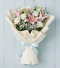 Букет цветов из:  Лилии #REPLACE_PRED# Добринка Липецкая область