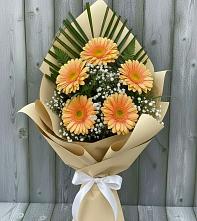 Букет цветов из:  Герберы #REPLACE_PRED# Добринка Липецкая область