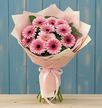 Букет цветов из:  Герберы в Добринка Липецкая область