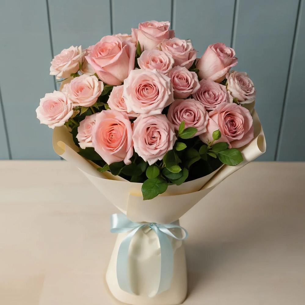 Букет Розовый шарм в Добринка Липецкая область