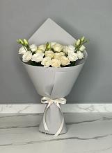 Букет цветов из:  Розы и Лизиантусы #REPLACE_PRED# Добринка Липецкая область