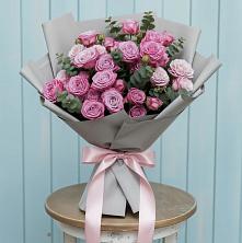 Букет цветов из:  Розы в Добринка Липецкая область