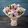 Букет цветов из: Хризантемы, Альстромерии и Розы в Добринка Липецкая область